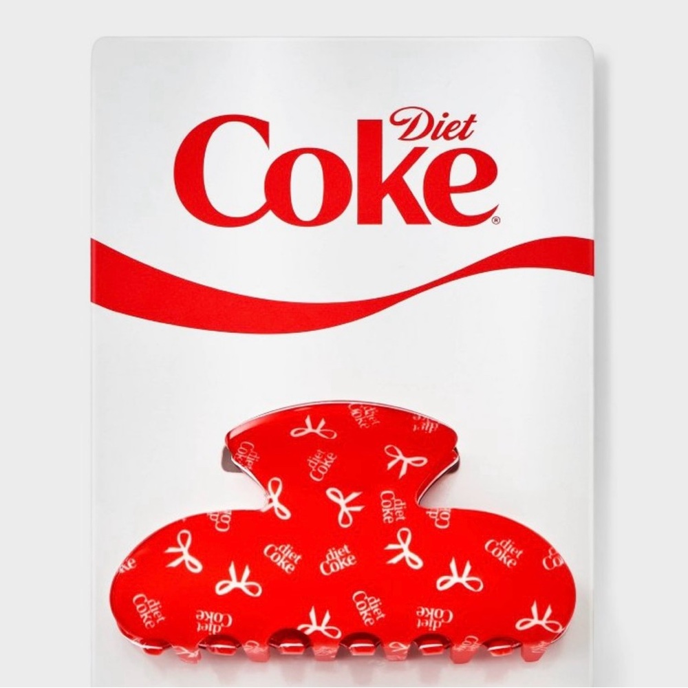 Diet Coke Hair Jaw Clip